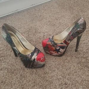 Wild Rose heels